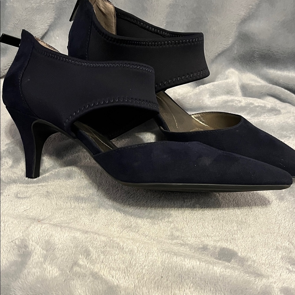 Elegant Navy Women's Heels